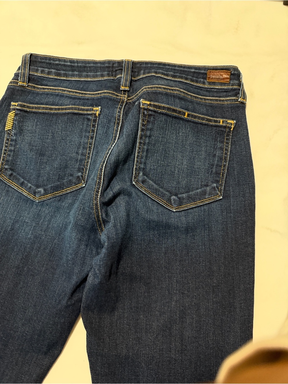 Paige Classic Dark Blue Women's Jeans - Comfortable Everyday Fit
